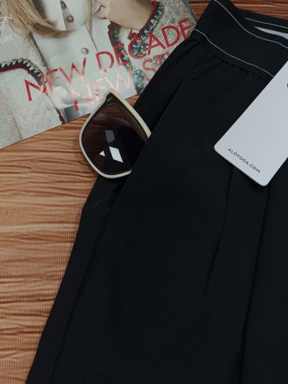 Alo Yoga🤩Suit Up Trouser black (Regular) NWT- Leisure/Sports/Ultra Comfy💥 - Picture 5 of 9